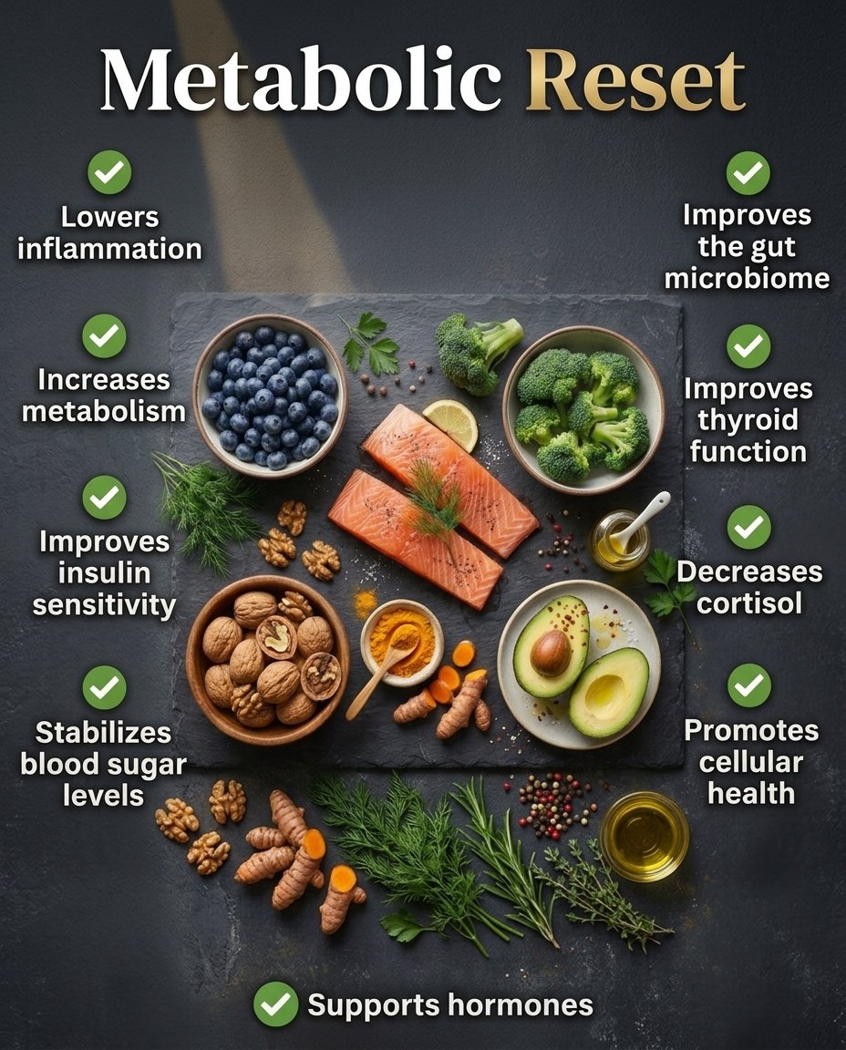 Metabolic Reset - anti-inflammatory whole foods