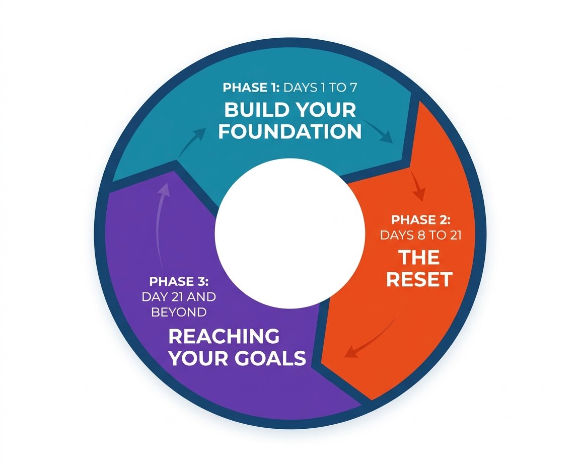 Three phases of the 21-Day Inflammation Reset